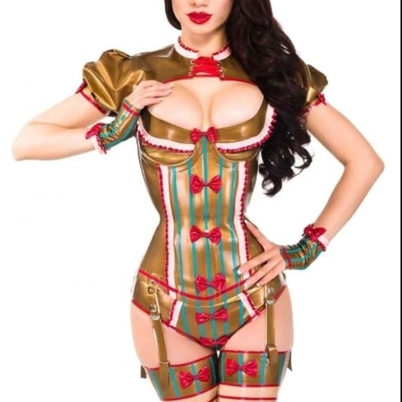 Westward Bound Latex Other - LATEX LOLLY LA BOMB UNDERBUST CORSET Westward Bound Latex Other - LATEX LOLLY LA BOMB UNDERBUST CORSET